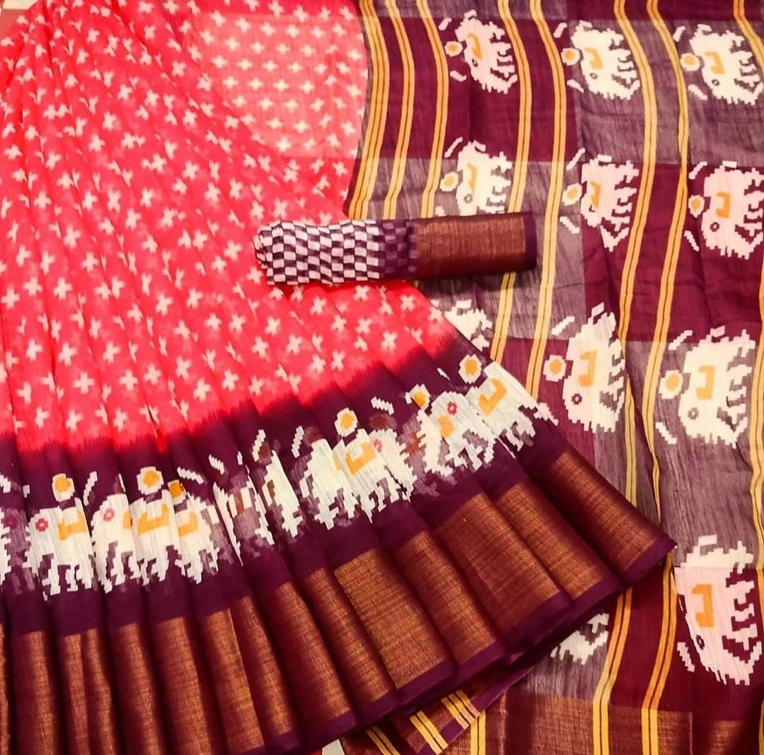 Vini 78 Casual Daily Wear Cotton Printed Designer Fancy Saree Collection